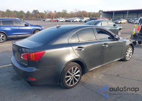 2010 Lexus Is 250 from USA, damaged, VIN JTHCF5C21A5039513